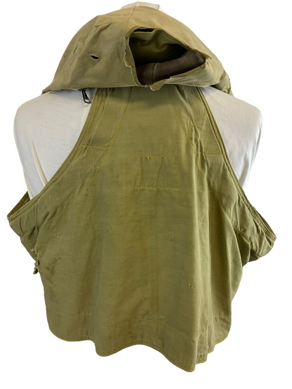 WW2 Canadian RCAF 32 Pattern Mae West Life Preserver with Bladders RARE WW2 Canadian RCAF 32 Pattern Mae West Life Preserver with Bladders RARE