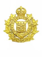 Post WW1 Canadian RCOC Ordnance Corps Collar Single