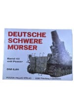 WW2 German Morser Artillery GERMAN TEXT SC Reference Book