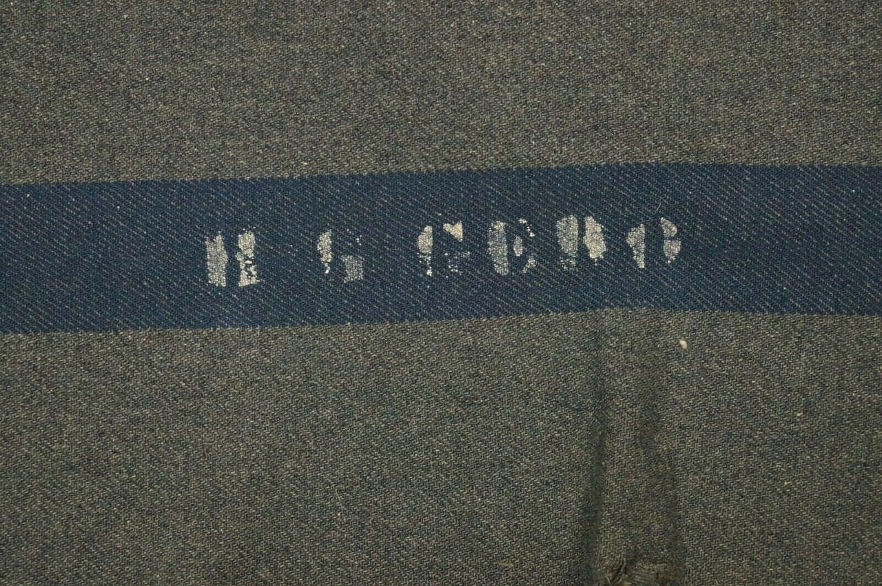 Spanish American War USMC M1884 Wool Blanket Named RARE Spanish American War USMC M1884 Wool Blanket Named RARE