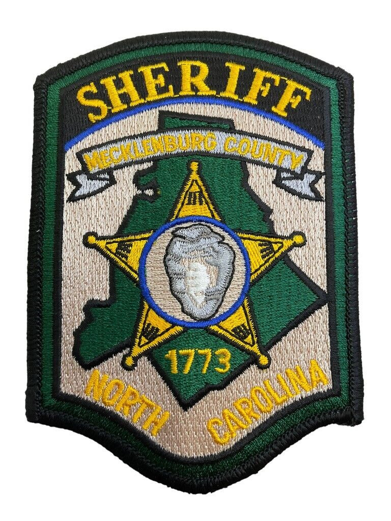 US Mecklenburg County North Carolina Sheriff Police Patch US Mecklenburg County North Carolina Sheriff Police Patch
