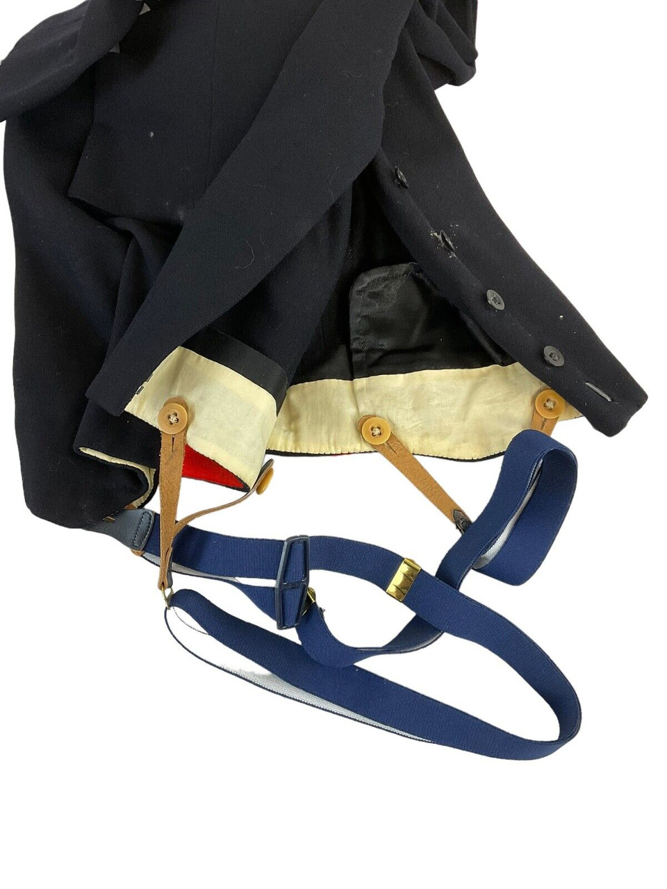 Pre WW2 British RA Artillery Lt Colonel Blue Dress Tunic & Trousers With Stripe Pre WW2 British RA Artillery Lt Colonel Blue Dress Tunic & Trousers With Stripe