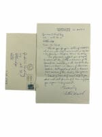 Canadian Personal Letter Major General Wrinch Canadian Personal Letter Major General Wrinch