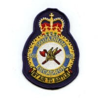 RCAF CAF Canadian 450 Squadron Heraldic Colour Crest Patch