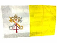 Italy Italian Vatican City Stokes Made Flag 40 x 70 Inches