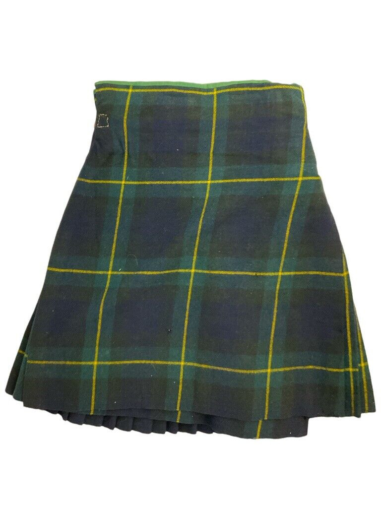 British Canadian HLI Highland Light Infantry Tartan Kilt Waist 30 Drop 24 1/2 British Canadian HLI Highland Light Infantry Tartan Kilt Waist 30 Drop 24 1/2