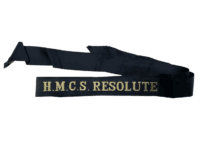 Canadian RCN Navy HMCS Resolute Full Length Cap Tally