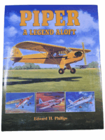 US Piper A Legend Aloft Edward H Philips Hardcover Reference Book