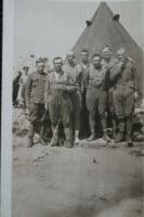 WW1 Canadian CEF Group Photo Camp Photo