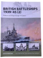 WW2 British Navy Battleships 1939-45 Volume 2 Osprey SC Reference Book