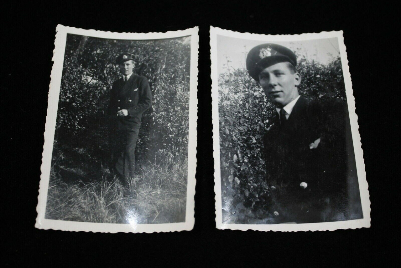 WW2 Era European Pilot / Navigator Portrait Photographs WW2 Era European Pilot / Navigator Portrait Photographs