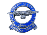 WW2 British RAF Comforts Committee Voluntary Worker Enamel Lapel Pin