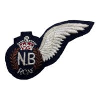 WW2 Canadian RCAF Navigator Bombadier NB Padded Wing WW2 Canadian RCAF Navigator Bombadier NB Padded Wing