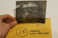 WW2 British Airborne Para Paratroopers w/ Litter Jeep Original Negative #18