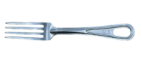 WW2 US Stainless Steel Fork Field Cutlery