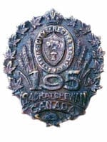 WW1 Canadian CEF 195th Battalion Collar Single