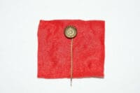 WW2 Canadian Button Sweetheart Pin