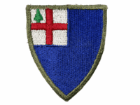 WW2 US Army SSI Insignia Snow Back Patch