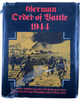 WW2 German Order of Battle 1944 Ian V Hogg Hardcover Reference Book