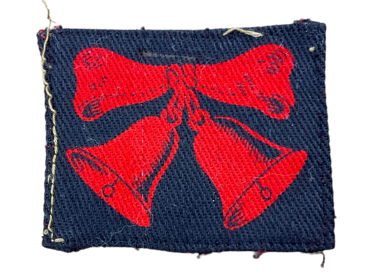 WW2 British 47th Infantry Division Printed Patch WW2 British 47th Infantry Division Printed Patch