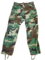 US Woodland BDU Hot Weather Camouflage Combat Trousers Pants Medium Long