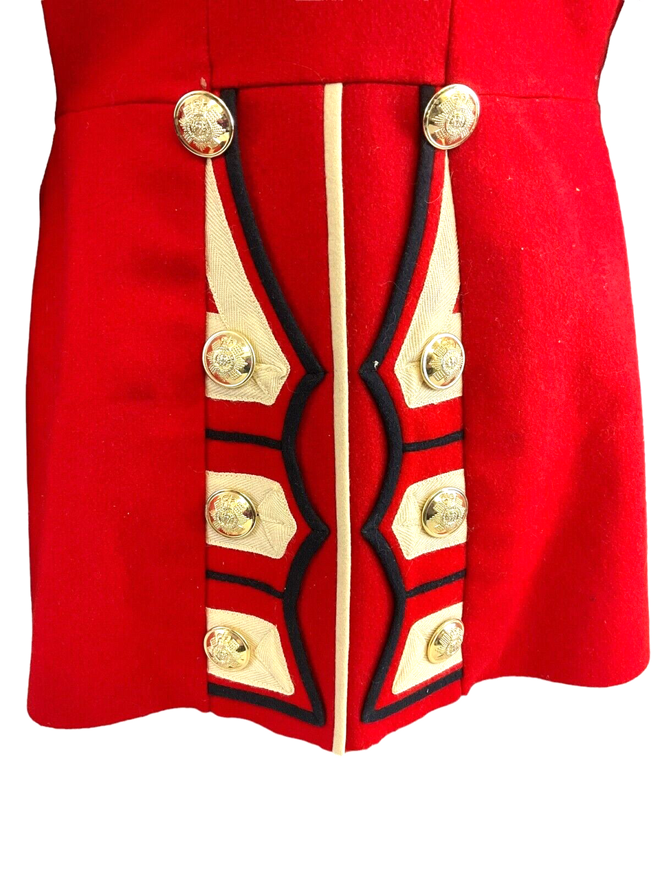 British Scots Guards Scarlet Parade Jacket Tunic Size Small British Scots Guards Scarlet Parade Jacket Tunic Size Small