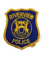 US Riverview Michigan Police Patch