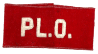 WW2 British Canadian PLO Platoon Orderly Armband WW2 British Canadian PLO Platoon Orderly Armband