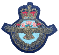 Canadian RCAF Association Bullion Blazer Crest Insignia Patch