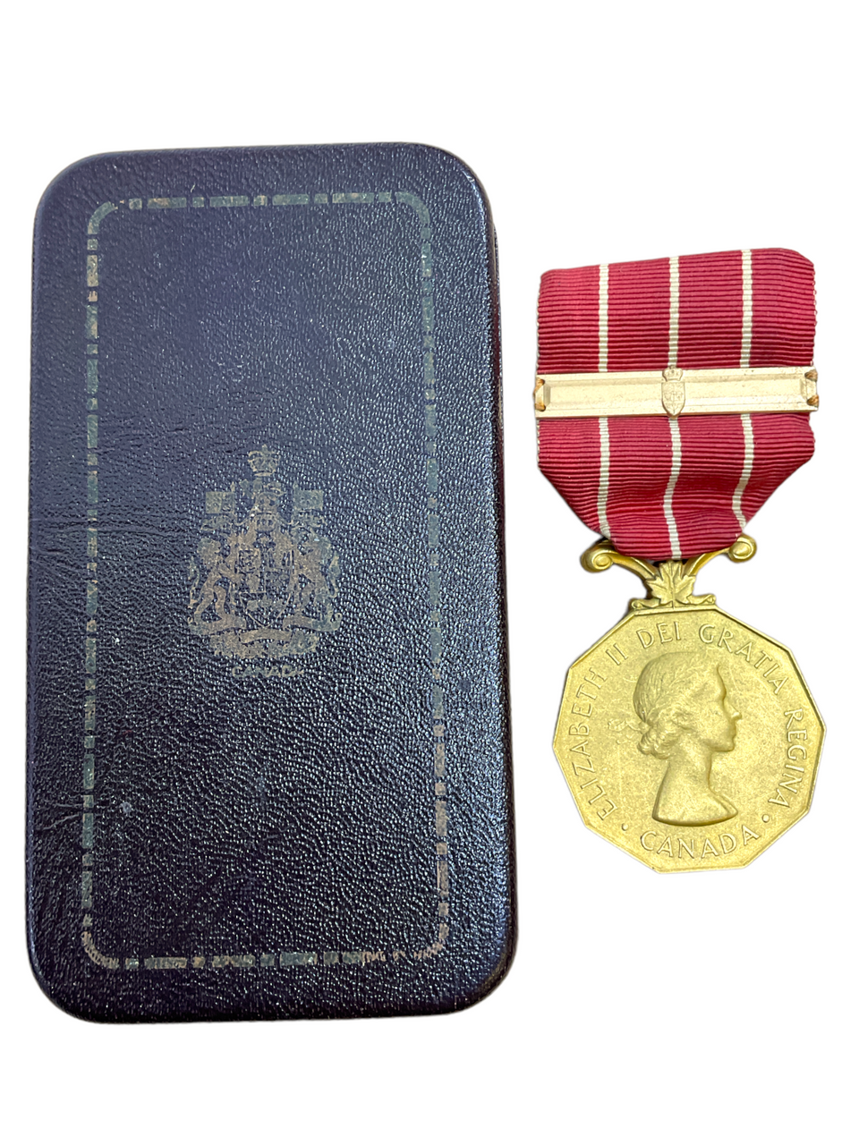Canadian Forces Decoration Medal CD & Bar Cpl Blondin Canadian Forces Decoration Medal CD & Bar Cpl Blondin
