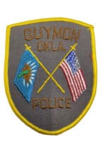 US Guymon Oklahoma Police Patch