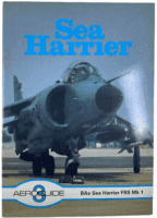 British RAF Sea Harrier BAe FRS Mark 1 Aeroguide No 3 Softcover Reference Book