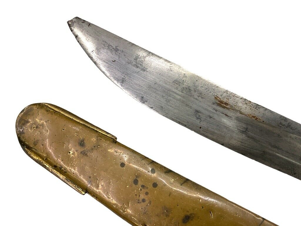 British 1803 Infantry Officers Sword Scabbard Maker S Brunn Blue and Gilt Blade British 1803 Infantry Officers Sword Scabbard Maker S Brunn Blue and Gilt Blade