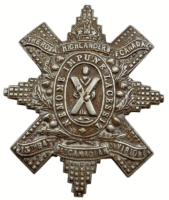 WW1 Canadian CEF 13th Battalion Black Watch Cap Badge WW1 Canadian CEF 13th Battalion Black Watch Cap Badge