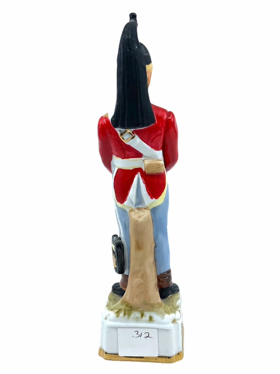 Napoleonic British Dragoon Guards Officer Porcelain Figure 9 Inches Napoleonic British Dragoon Guards Officer Porcelain Figure 9 Inches