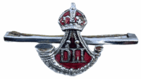 British Durham Light Infantry Enamel Sweetheart Tie Pin