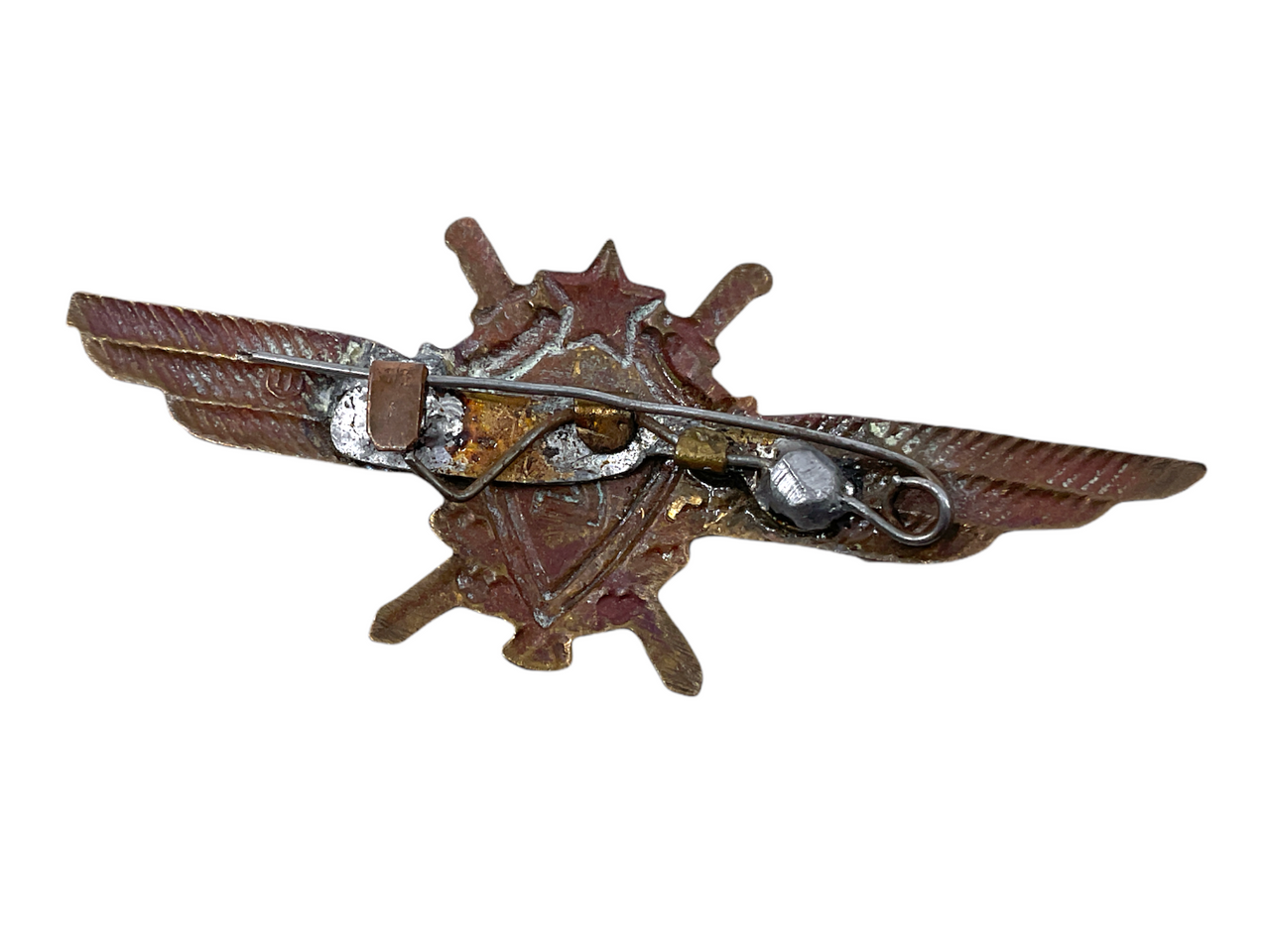 Soviet Russian Air Force Pilot 2nd Class Pin Back Badge Soviet Russian Air Force Pilot 2nd Class Pin Back Badge