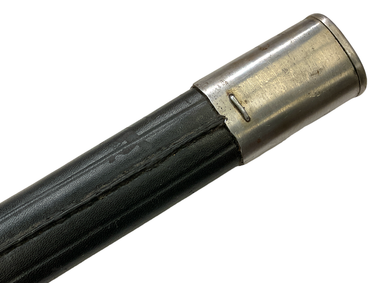 WW1 Imperial German Model 1898 Pipe Back Bayonet Regtly Marked & Leather Scabbard WW1 Imperial German Model 1898 Pipe Back Bayonet Regtly Marked & Leather Scabbard