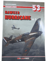 WW2 British RAF Hawker Hurricane Monografie No 53 POLISH TEXT SC Reference Book
