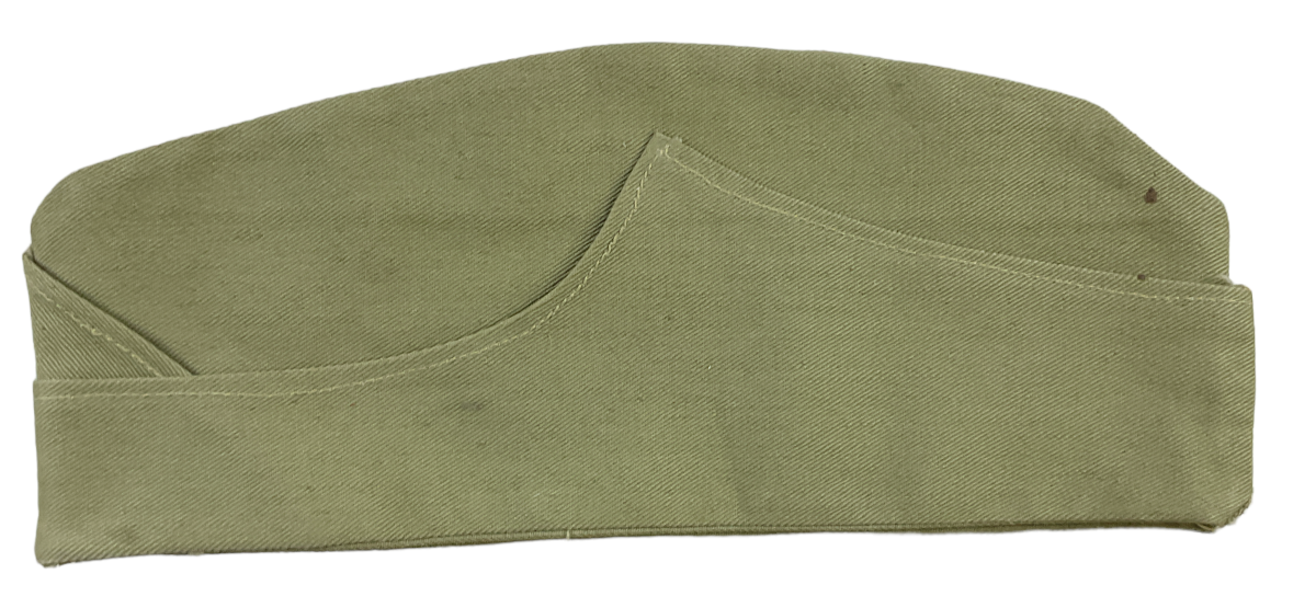 WW2 Canadian Tan Tropical Wedge Cap Size 7 WW2 Canadian Tan Tropical Wedge Cap Size 7