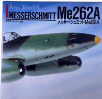 WW2 German Luftwaffe Messerschmitt Me262A Aero Detail No 9 SC Reference Book