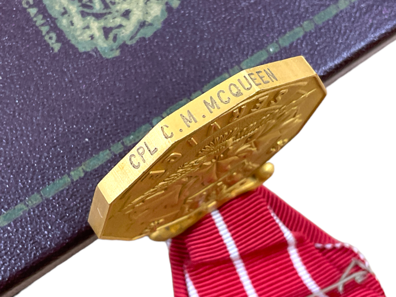 Canadian Forces Decoration Medal CD & Bar Cpl McQueen Canadian Forces Decoration Medal CD & Bar Cpl McQueen
