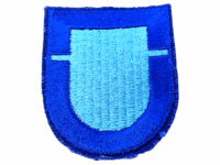 US Army Special Forces Airborne 502nd Inf 1st Btn Beret Flash