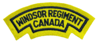 Canadian Windsor Regiment Canada Shoulder Title Insignia