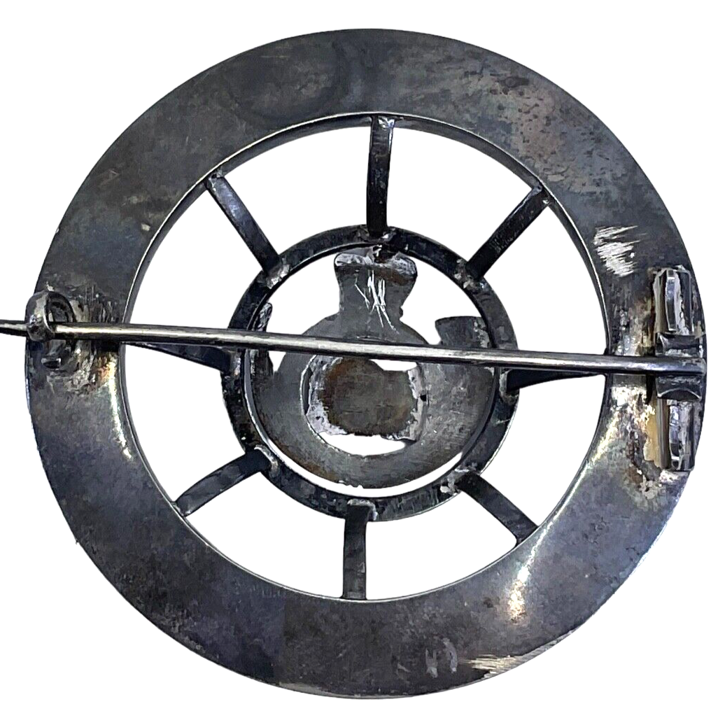 Victorian Canadian Lorne Rifles Scottish Plaid Brooch Victorian Canadian Lorne Rifles Scottish Plaid Brooch