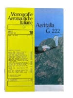 Italy Italian Air Force Aeritalia G 222 Transport Soft Cover Reference Book