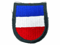 US Army Special Forces Airborne Beret Flash Red White Blue Green US Army Special Forces Airborne Beret Flash Red White Blue Green