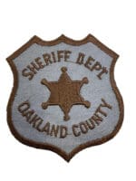 US Oakland County Michigan Sheriff Department Police Patch US Oakland County Michigan Sheriff Department Police Patch