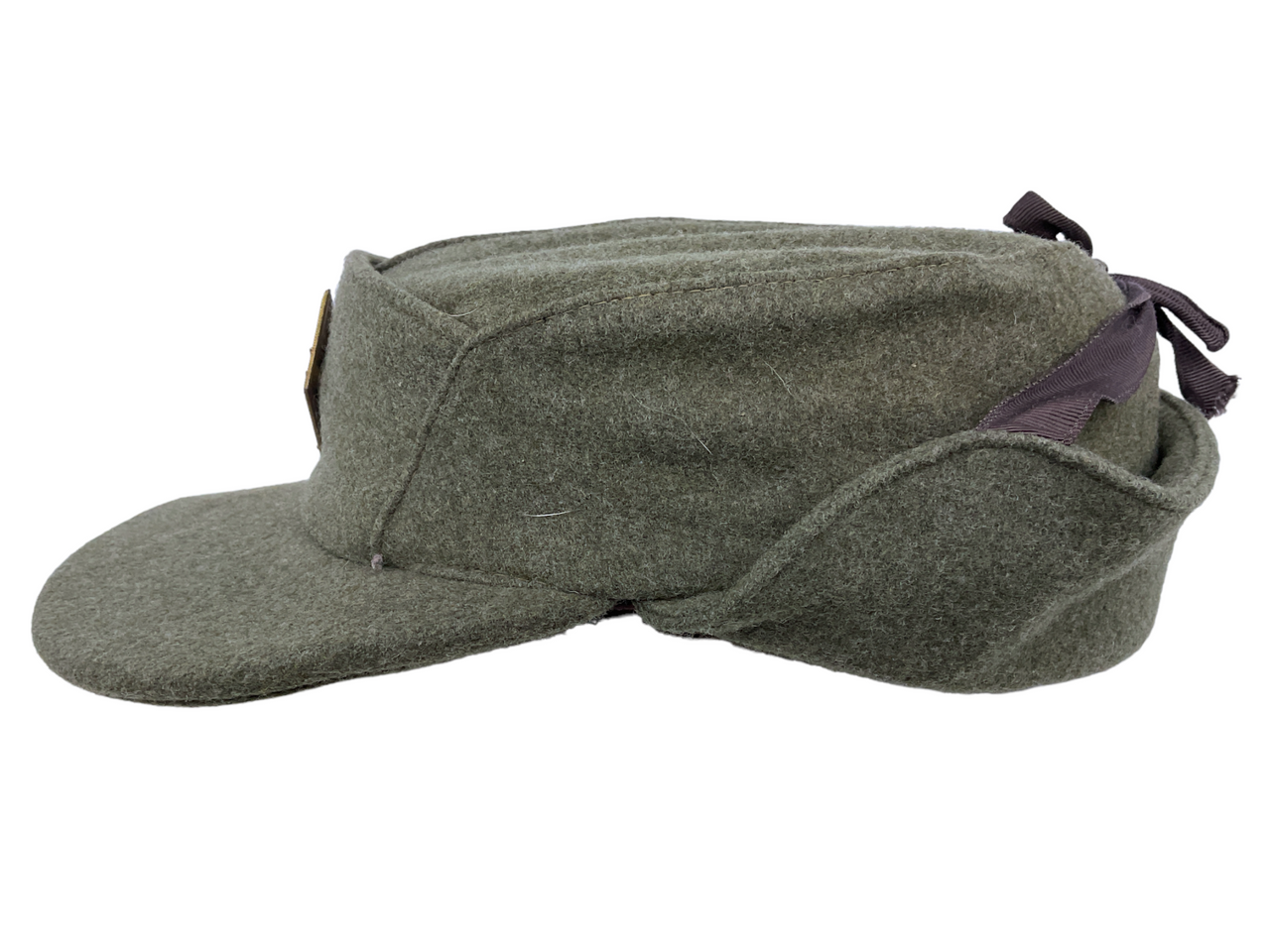 WW2 Canadian Womens CWAC 1943 Dated Peak Cap Size 7 WW2 Canadian Womens CWAC 1943 Dated Peak Cap Size 7