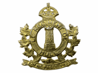WW2 Canadian Regiment De Hull Cap Badge